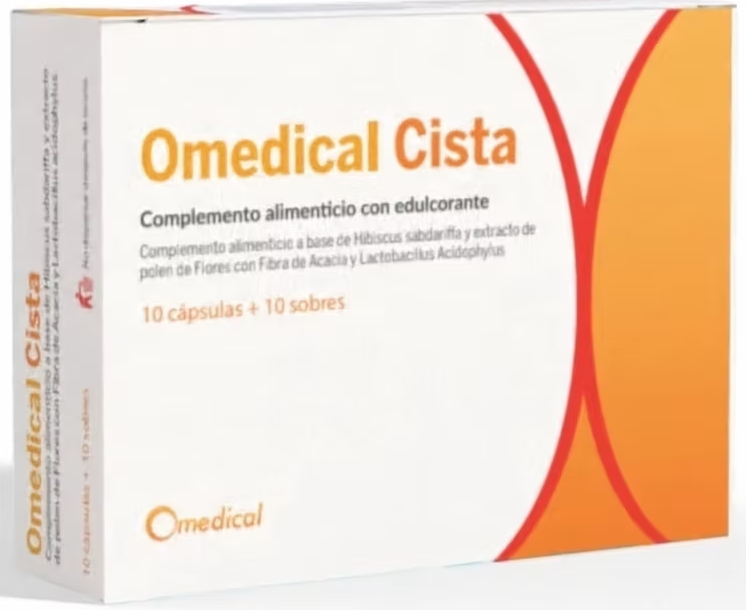 Omedical Cista, 10 cápsulas + 10 sobres