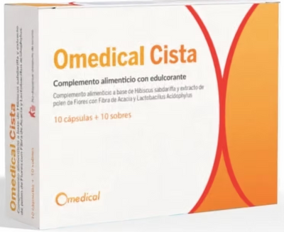 Omedical Cista, 10 cápsulas + 10 sobres